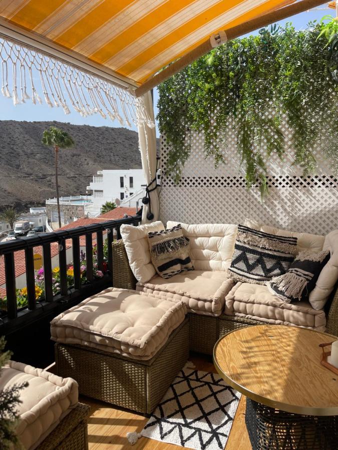 Boho Style Bungalow With Ocean View Mogán Exteriér fotografie