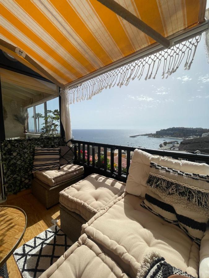 Boho Style Bungalow With Ocean View Mogán Exteriér fotografie