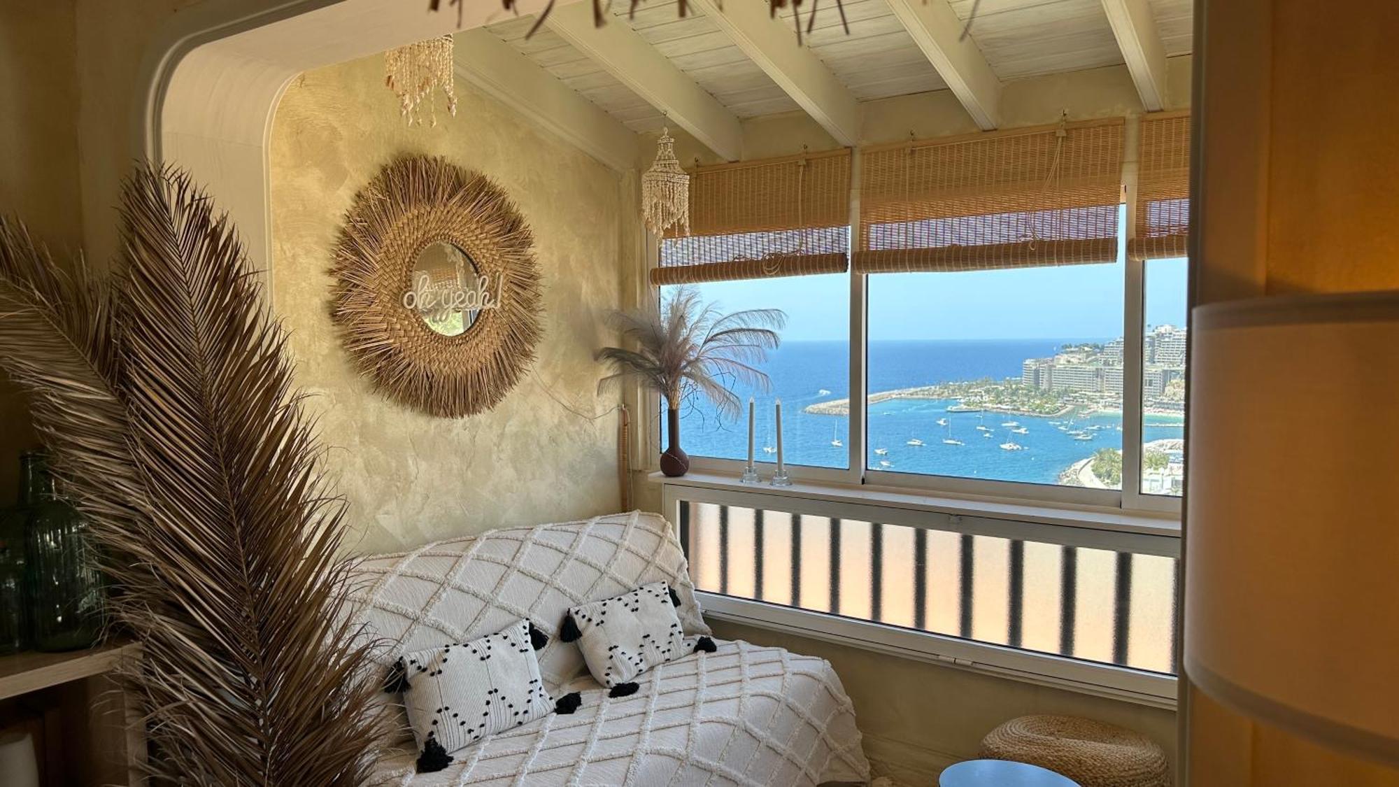 Boho Style Bungalow With Ocean View Mogán Exteriér fotografie